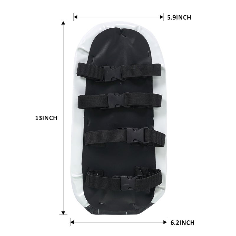 SHOWBEAN Bicycle Manned Cushion Bike Rear Seat Child Bike Seat Bicycle Back Shelf Back Cushion Bicycle Rear Saddle Mountain Carrier Children - Image 4