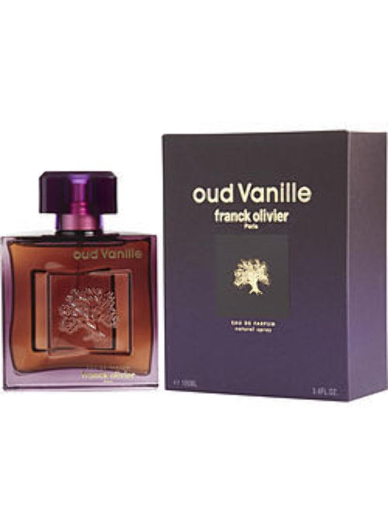 Franck Olivier Franck Oliver Oud Vanille Eau De Parfum Spray, 3.4 Ounce (Unisex) 