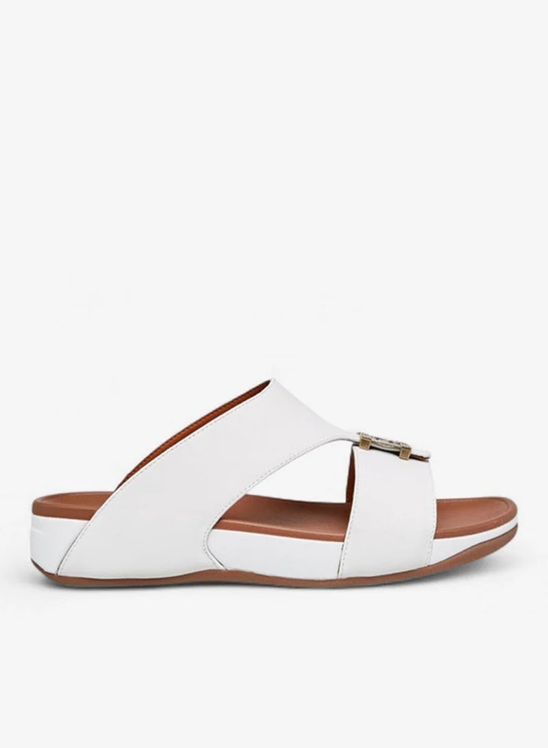 Le Confort Men Metal Accent Slip-On Comfort Sandals