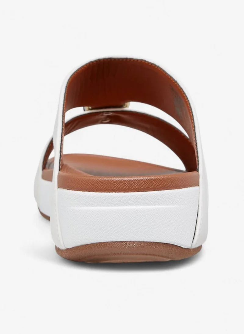 Le Confort Men Metal Accent Slip-On Comfort Sandals