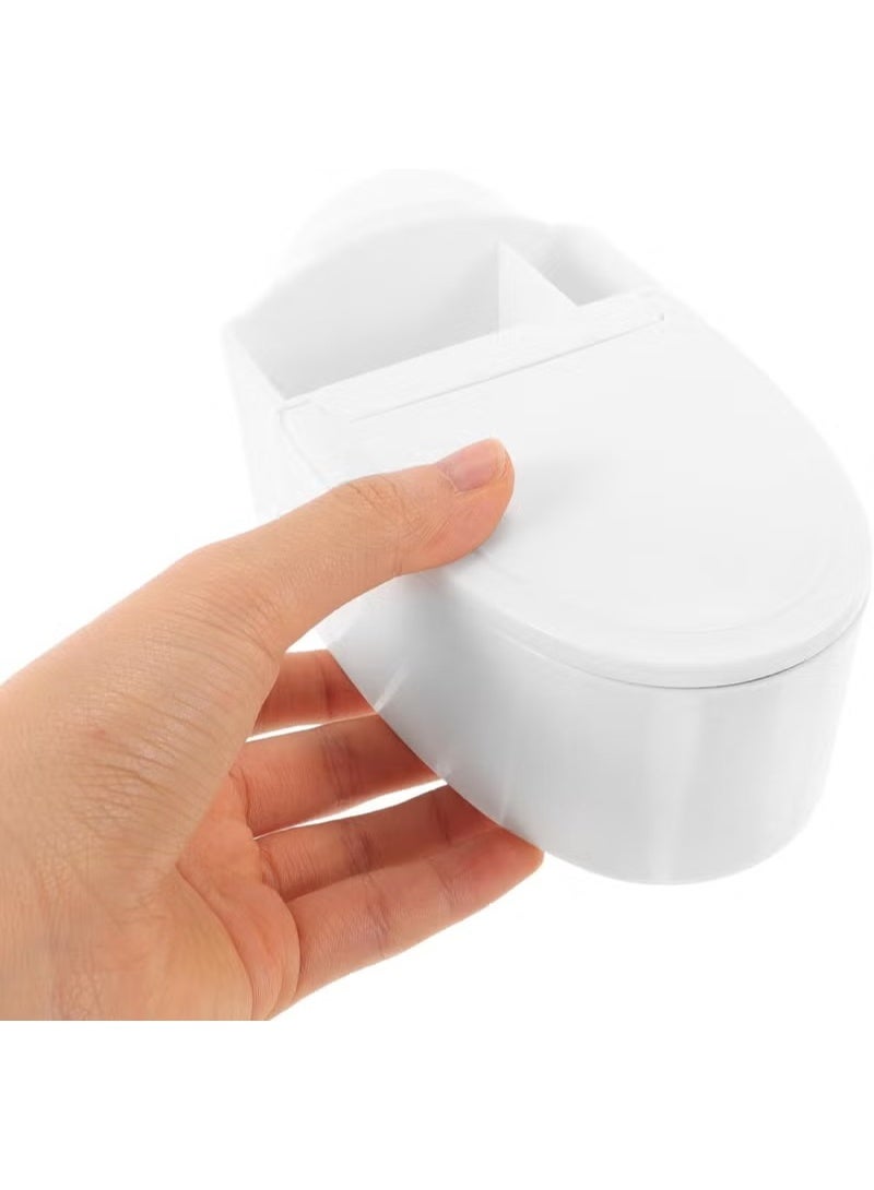 Huitich Creative Wall-Mounted Toilet Ashtray with Lid & Metal Liner - Image 3