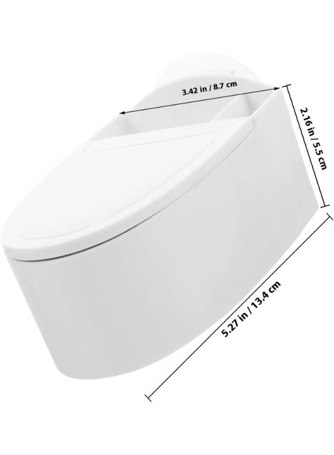 Huitich Creative Wall-Mounted Toilet Ashtray with Lid & Metal Liner - Image 4
