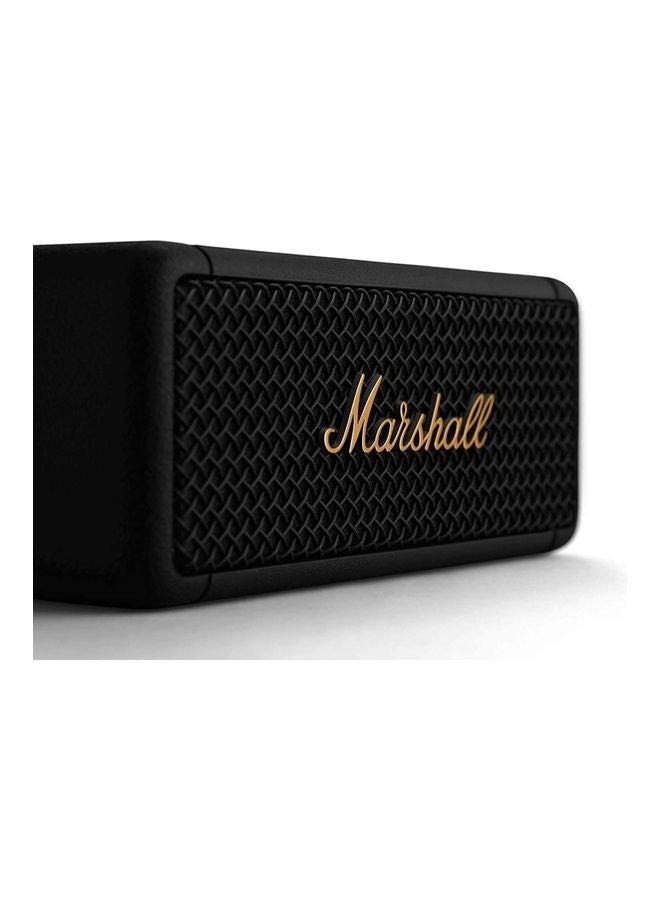 Marshall Emberton II Portable Bluetooth Speaker - Black and Brass - Image 3
