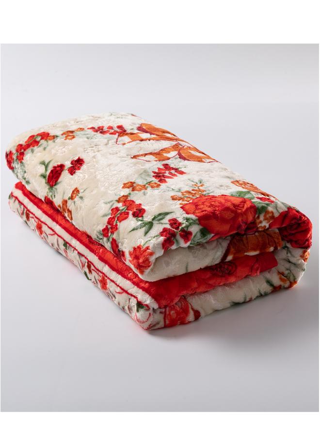 Stargold Single Ply Premium Cloudy Blanket Made by 100% Polyester SPUN YARN Obtained from Virgin Polyester Which is Suitable for winter and Rainy Season 160X220CM 5LB  - Image 2