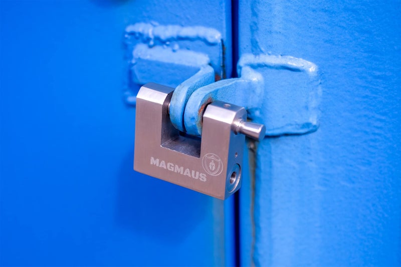 Magmaus Rtl60 Heavy Duty Lock For Shipping Container - [Weatherproof] - Secure Outdoor Lock For Storage Unit  Gate  Shed  Fence  Door - 3 Keys - Image 5
