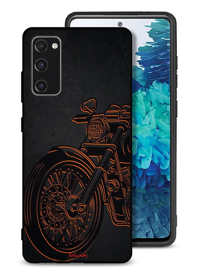 Tolwak Samsung Galaxy S20 FE Protective Case Cover Vintage Bike - Image 1