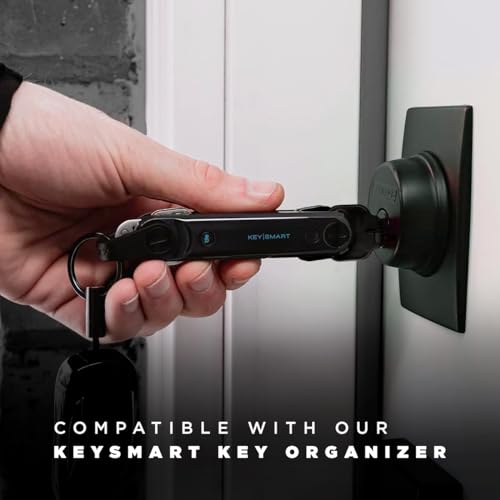 key smart KeySmart AirKey - Aluminum Key Blanks, 75% Lighter, 2X Stronger Than Brass - Durable, Scratch-Free KW1 Key Blanks Set (3 Pack, Black) - Image 5