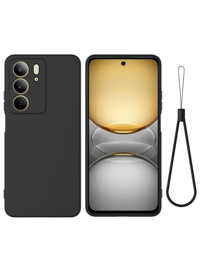 erorex Case For Realme C75x Pure Color Liquid Silicone Shockproof Phone Case - Image 1