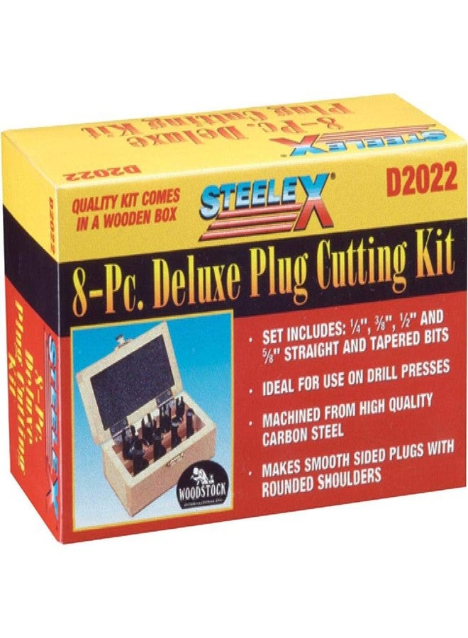 Steelex D2022 Deluxe Plug Cutting Set, 8-Piece - Image 3