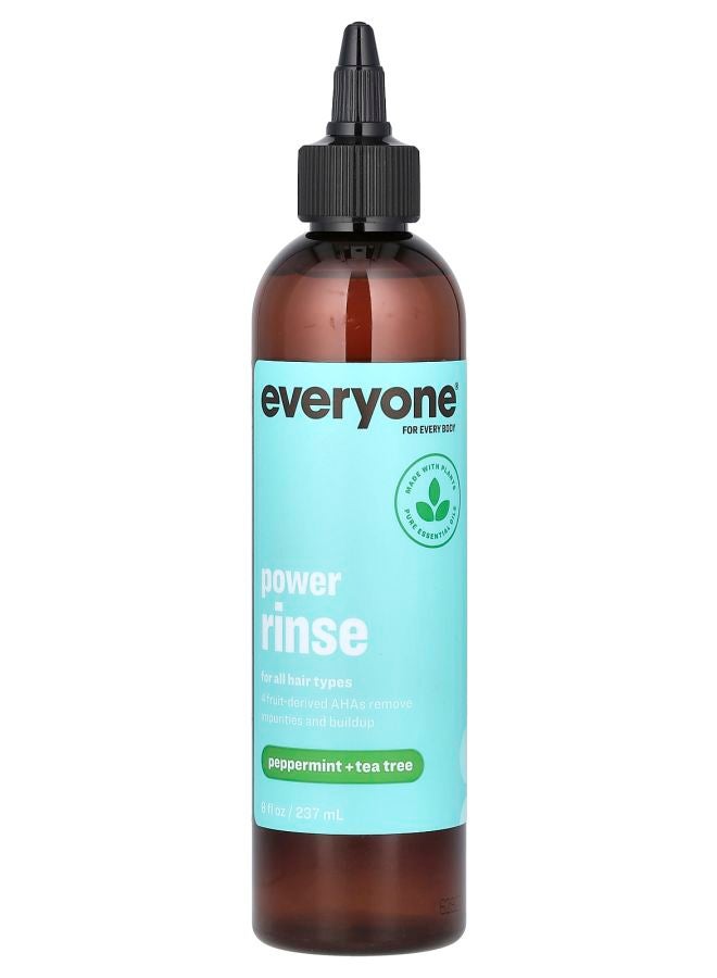 Everyone Power Rinse For All Hair Types Peppermint + Tea Tree 8 fl oz (237 ml)