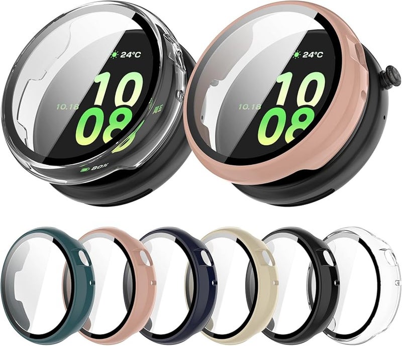 Black Screen Protector for Watch Fit 44mm Curved Protective Film Scratch Resistant Cover - Image 3