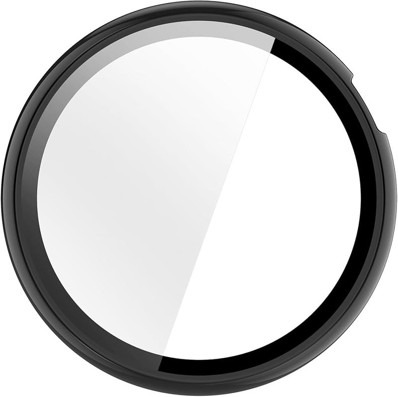 Black Screen Protector for Watch Fit 44mm Curved Protective Film Scratch Resistant Cover - Image 1