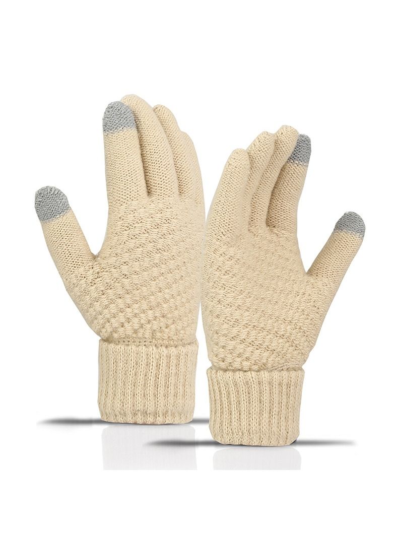Solid Knit Gloves