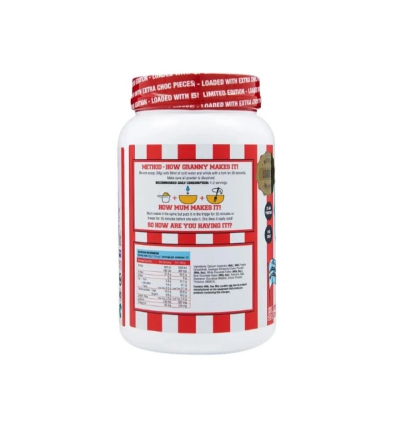 Adonis Protein Cookie Dough White Choco Pistachio 1kg - 25 Servings - High Protein - Image 2