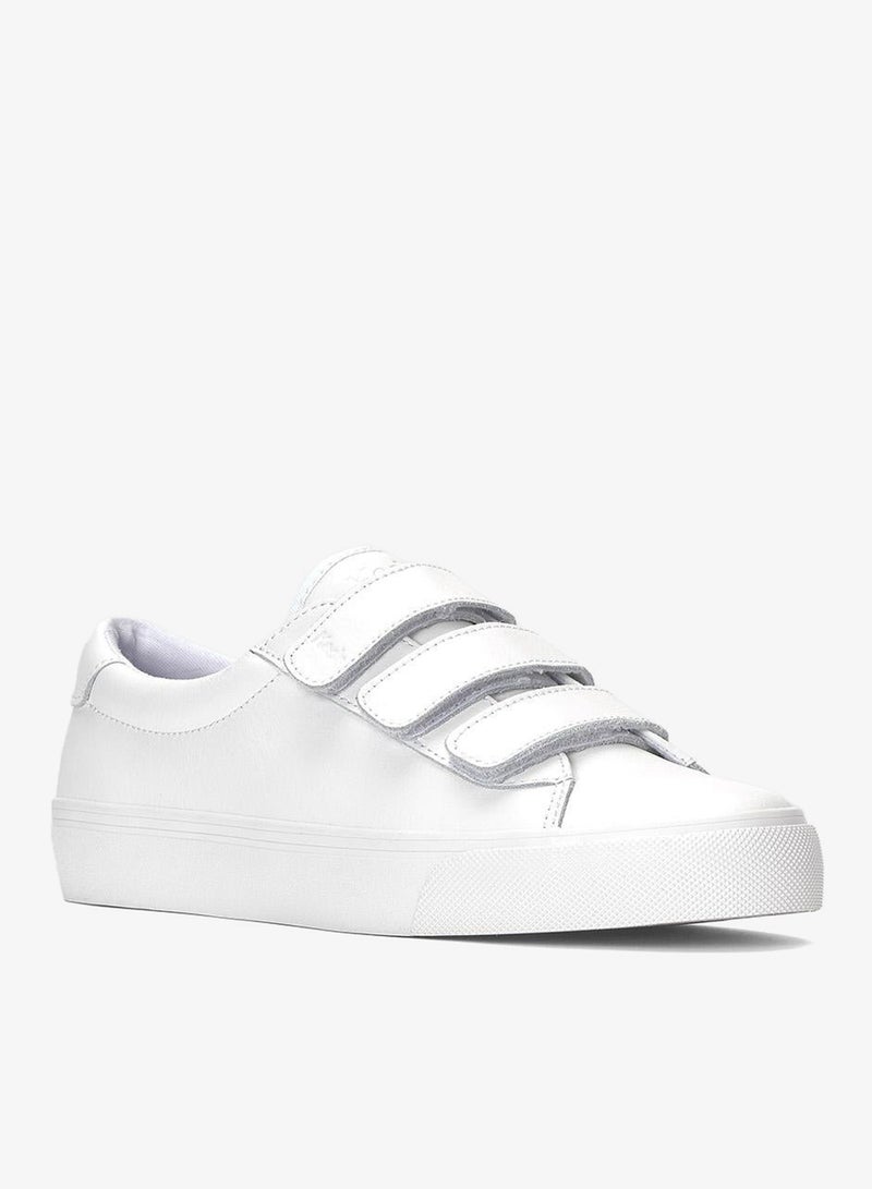 Keds Women's Jump Kick Leather V Casual Sneaker White - Image 3