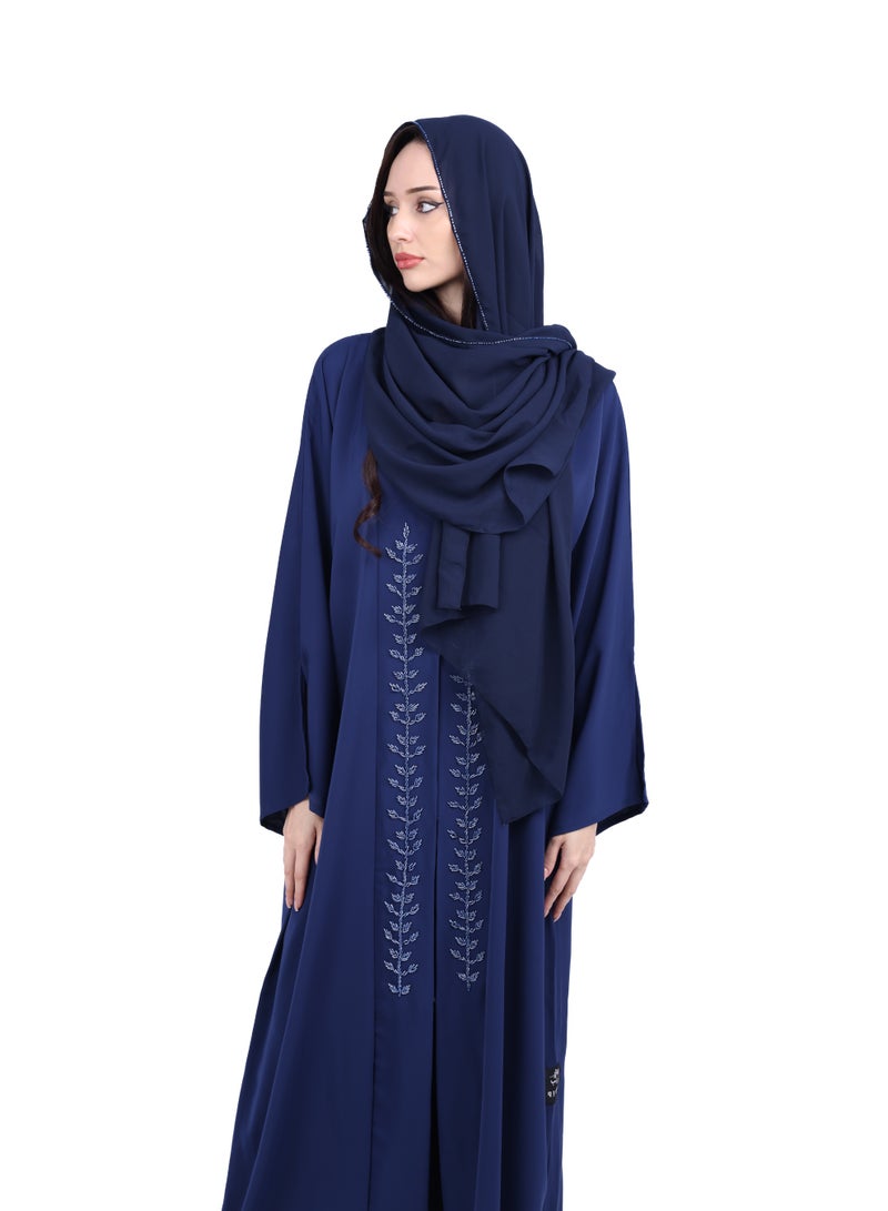 عباية هدية مفتوحة من الأمام مع أزرار - Image 4