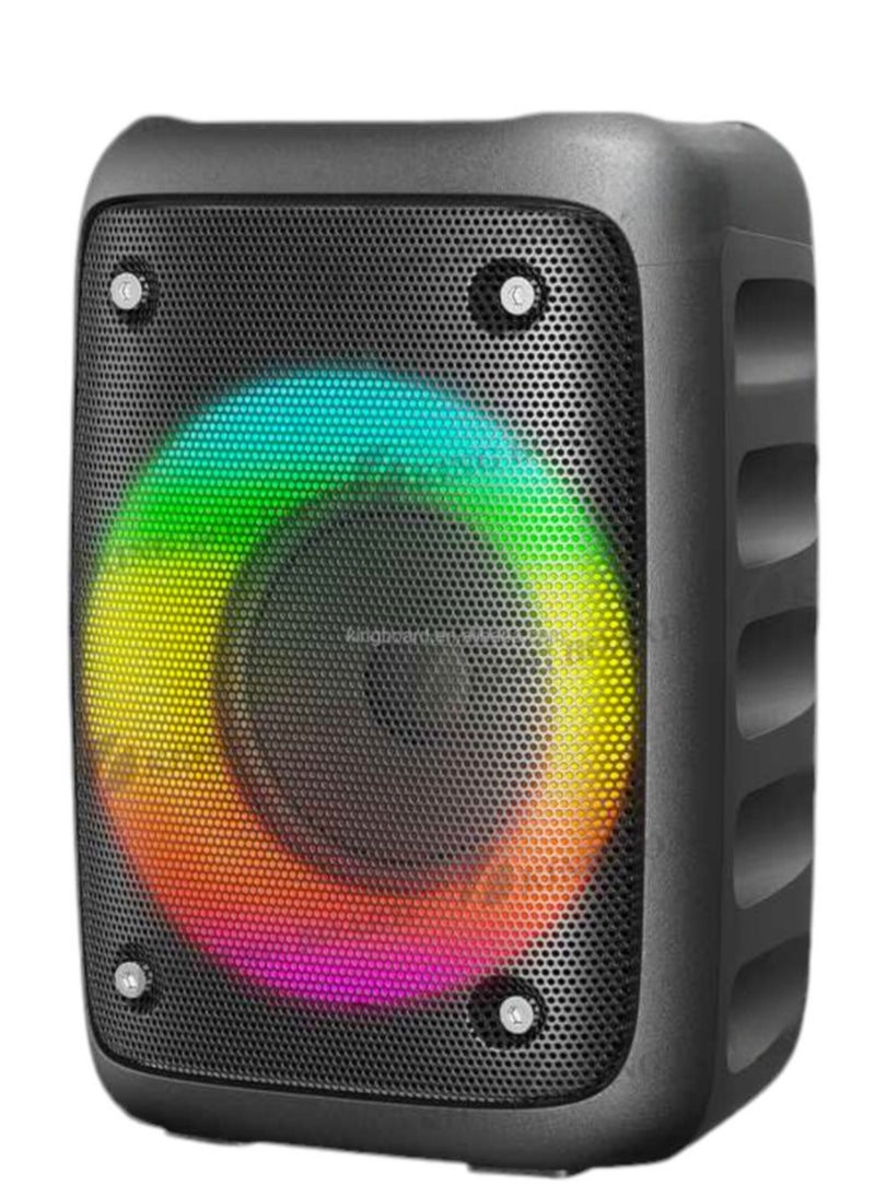 KTS - KTS-2042 Portable Bluetooth speaker with Wireless Microphone ,TWS & FM & USB (4 inch) - Image 1