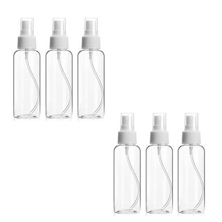 Imaashi 100 ML Empty Fine Mist Spray Bottles Refillable Travel Bottles Liquid Containers Mini Spray Bottle for Hair Perfume Water Cologne Samples Sanitizer Hand Wash Rangoli Pack of 6 - pzsku/Z8E8EEE52D60E23737750Z/45/1748264800/c35ce061-de1d-4f8e-96b9-6a760a6d794e