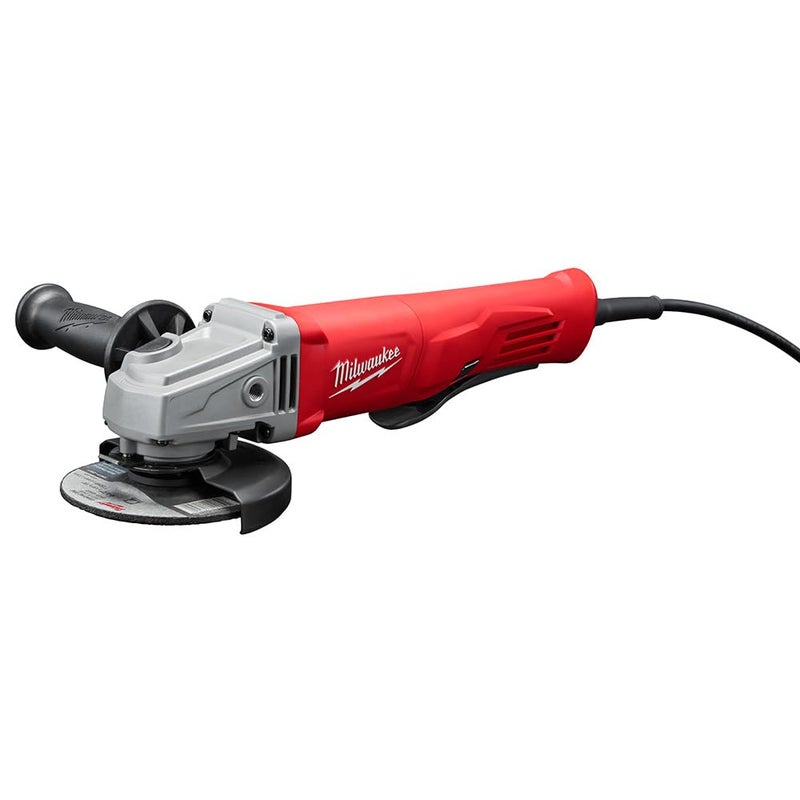 Milwaukee 4-1/2" Paddle Lock-On Small Angle Grinder, 6141-30, Lot of 1 - Image 3