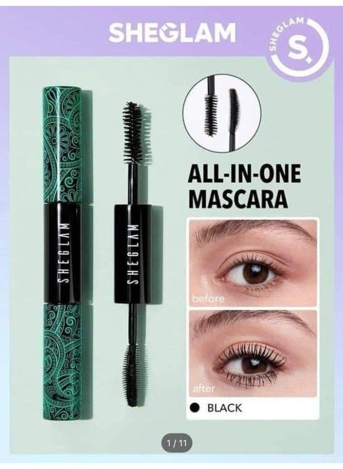 SHEGLAM COSMETICS SHEGLAM All-In-One Volume & Length Mascara - Image 3