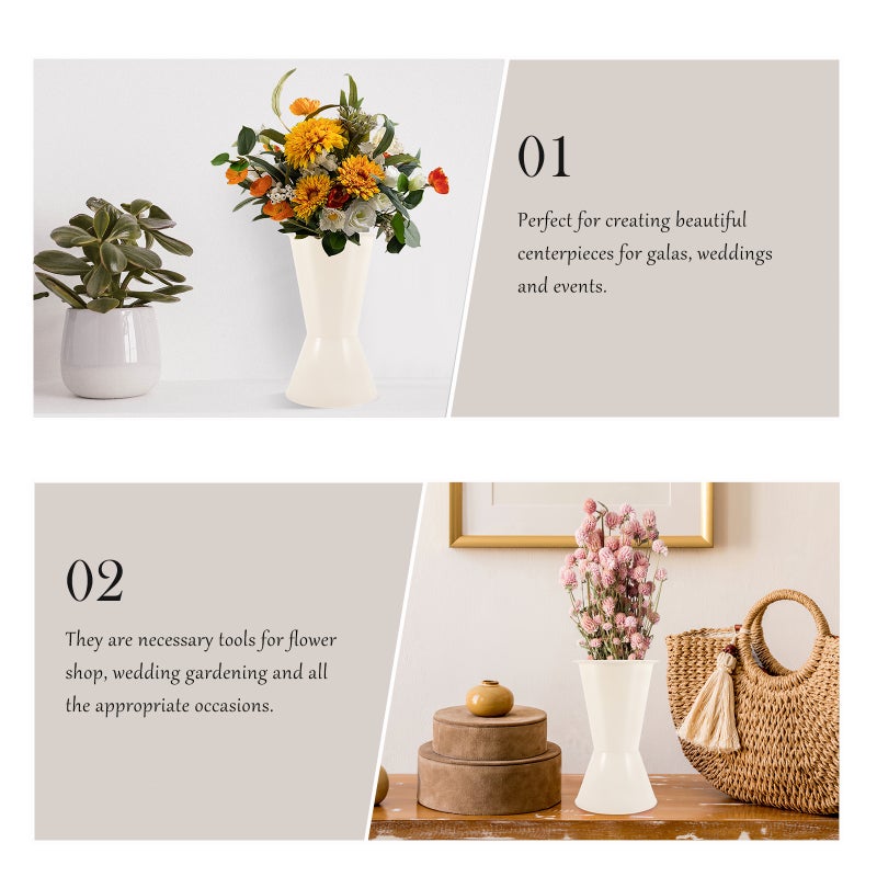 10pcs Flower Stand Flower Wedding Flower Bouquet Holder for Flower Shop - Image 4