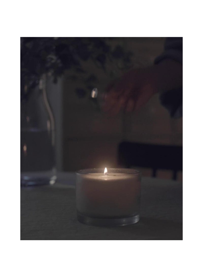 شمعة معطرة في زجاج غابات اسكندنافية/بيضاء 50 ساعة - Image 2