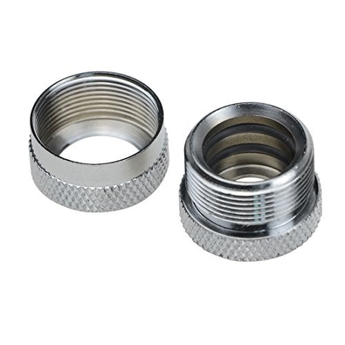 BXQINLENX Silver Chrome Hard Tube Fitting G 1/4" to ID 10 mm OD 14 mm PETG Triple Seal Fitting for Computer Water Cooling System Through Joint Straight Joint (4 PCS) - Image 3