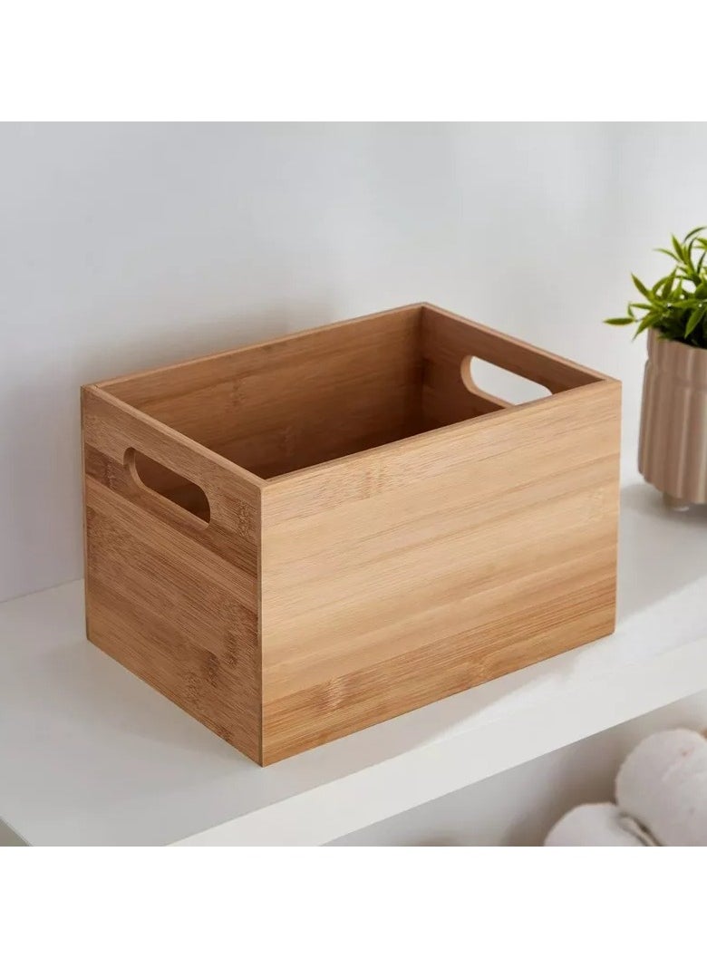 Home Box Natura Bamboo Box - 18.5x26x16 cm  - Image 2