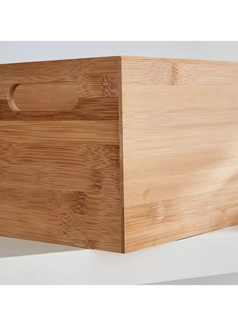 Home Box Natura Bamboo Box - 18.5x26x16 cm  - Image 4