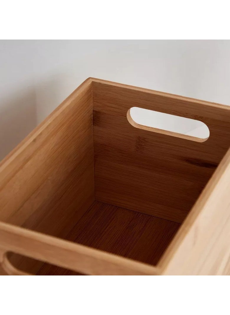 Home Box Natura Bamboo Box - 18.5x26x16 cm  - Image 3