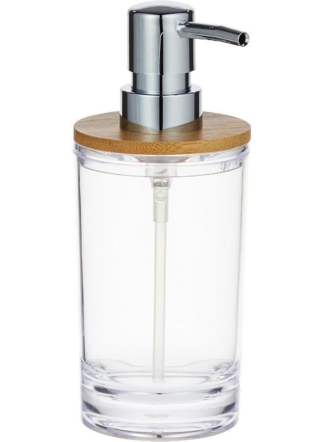 Servewell Servewell Bamboo Soap Dispenser Ps Body +Bamboo Cover  - Image 1