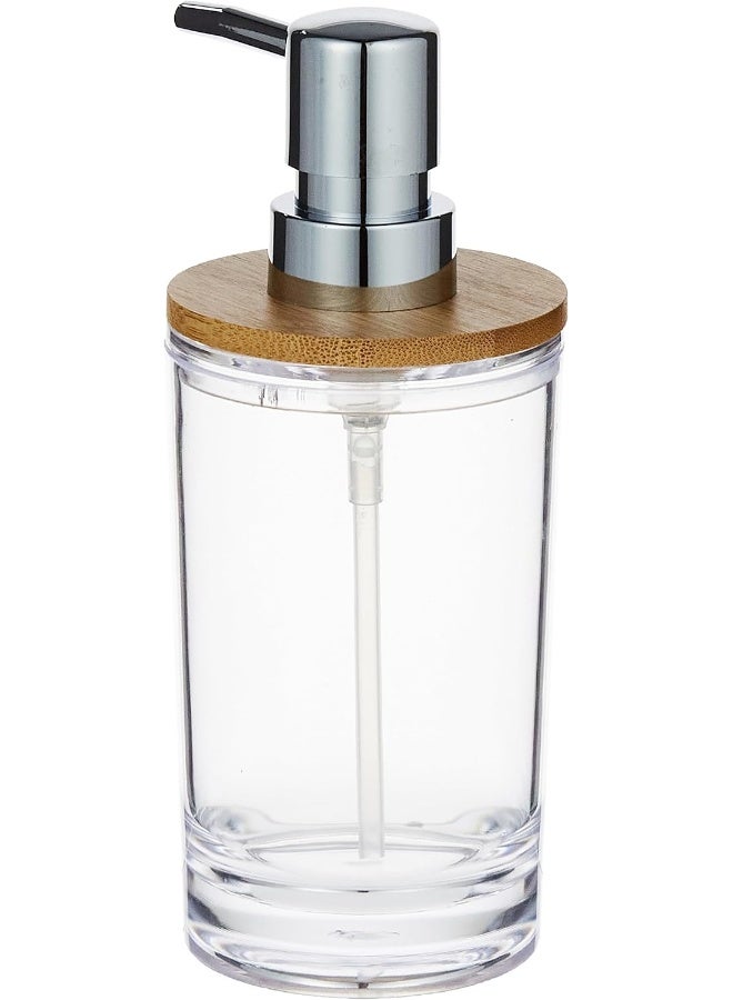Servewell Servewell Bamboo Soap Dispenser Ps Body +Bamboo Cover  - Image 2