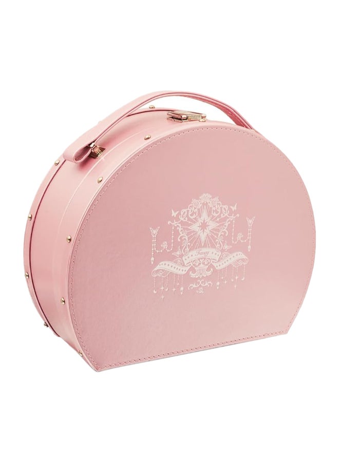 Fancy Dream Star Makeup Gift Box with Mirror- Travel Makeup Organizer And Cosmetic Case, Lovely Gift For Women, Girls, 19×24×9.5 cm - Image 1