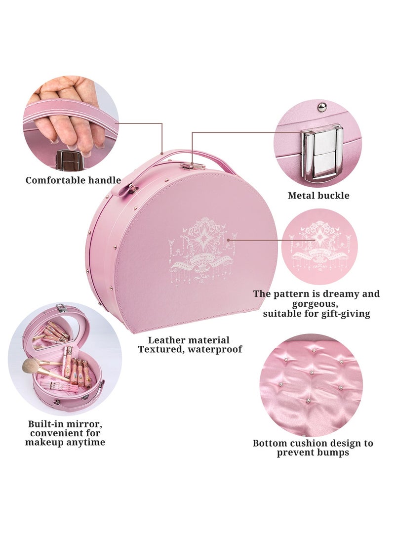 Fancy Dream Star Makeup Gift Box with Mirror- Travel Makeup Organizer And Cosmetic Case, Lovely Gift For Women, Girls, 19×24×9.5 cm - Image 4