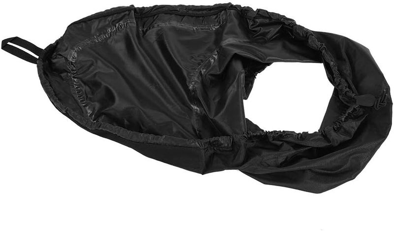 Kayak Skirt Cover, Kayak Spray Skirt, Canoe Sprayskirt with Coating and Heat Adhesive, Front Handle for Exit, Fits Most Kayak Cockpits - Image 2