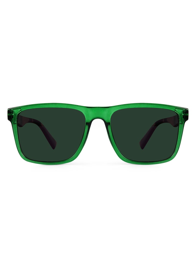 Woggles Auralite Printed Polarized Square Sunglasses  - Image 2