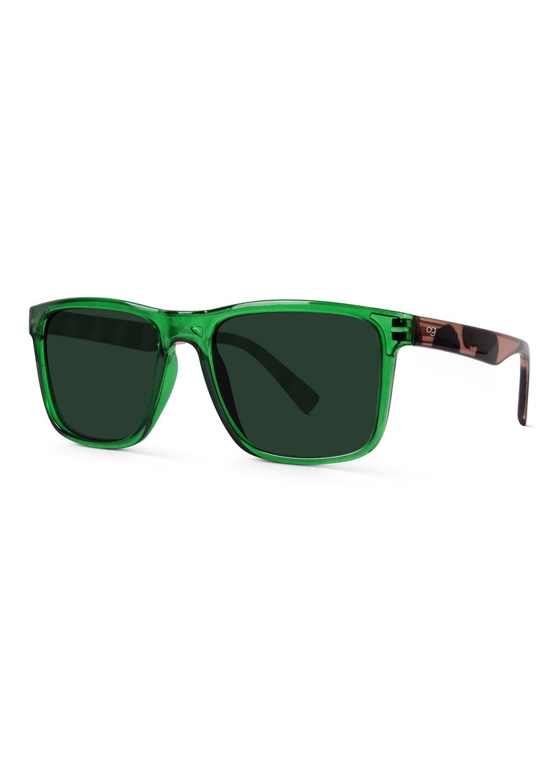 Woggles Auralite Printed Polarized Square Sunglasses  - Image 4