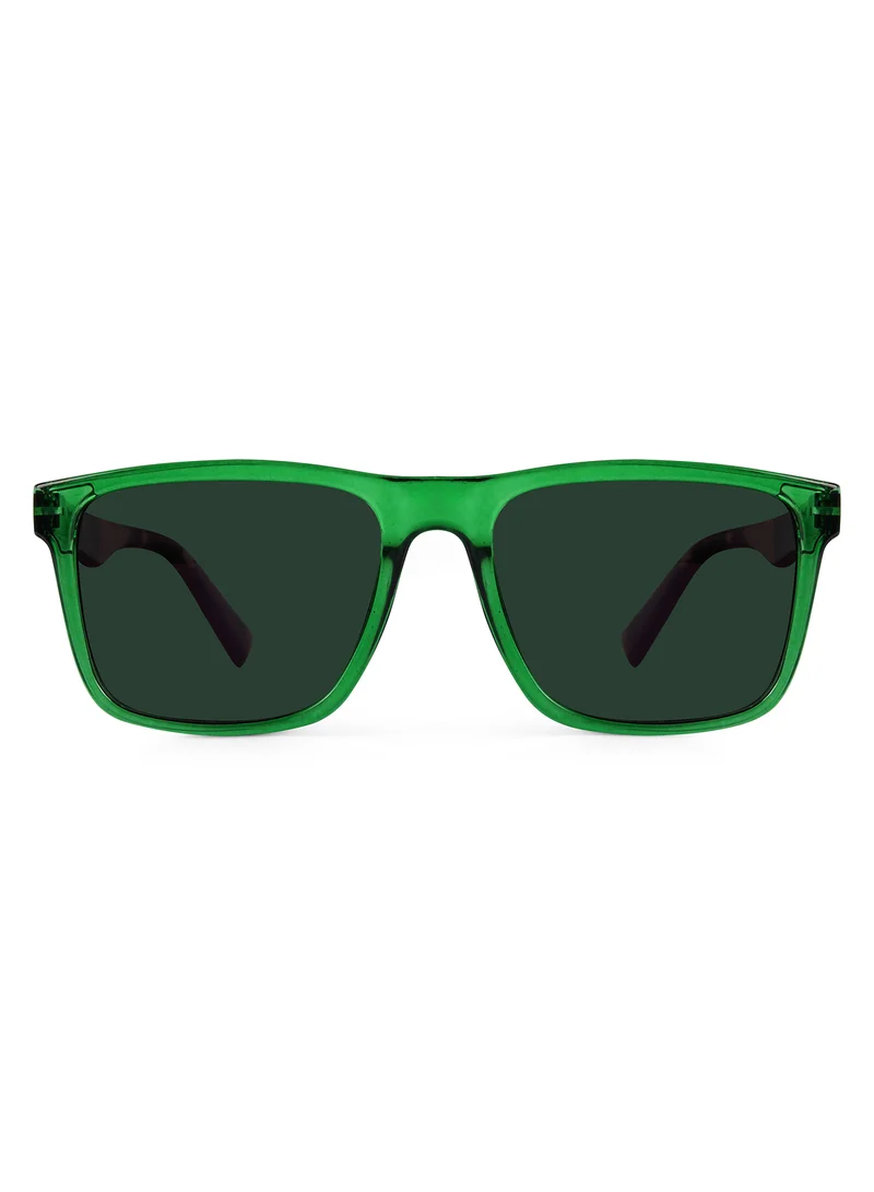 Woggles Polarized Square Sunglasses|100% UV Protection|Men & Women