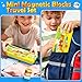Soyee Magnetic Blocks Travel Toddler Toys Magnet Building Tiles Construction Cubes STEM Sensory Learning Farm Toys with Box Christmas Birthday Gifts for Kids Ages 3 4 5 6 7 8 Year Old Boys Girls - Image 4