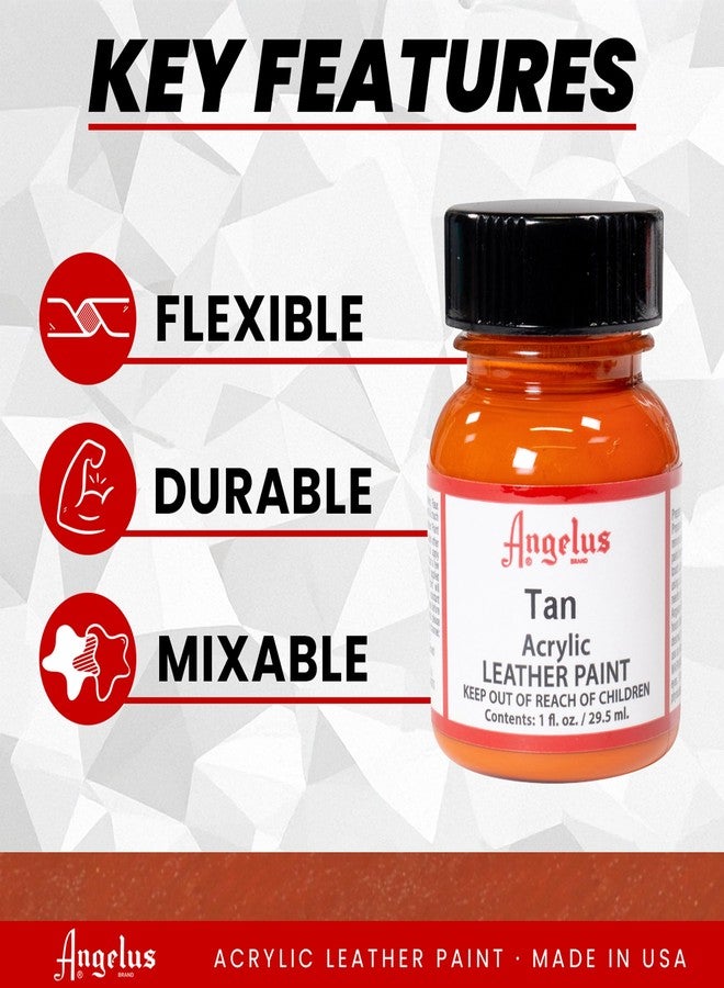 Angelus Angelus Leather Paint 1 Oz Tan - Image 2