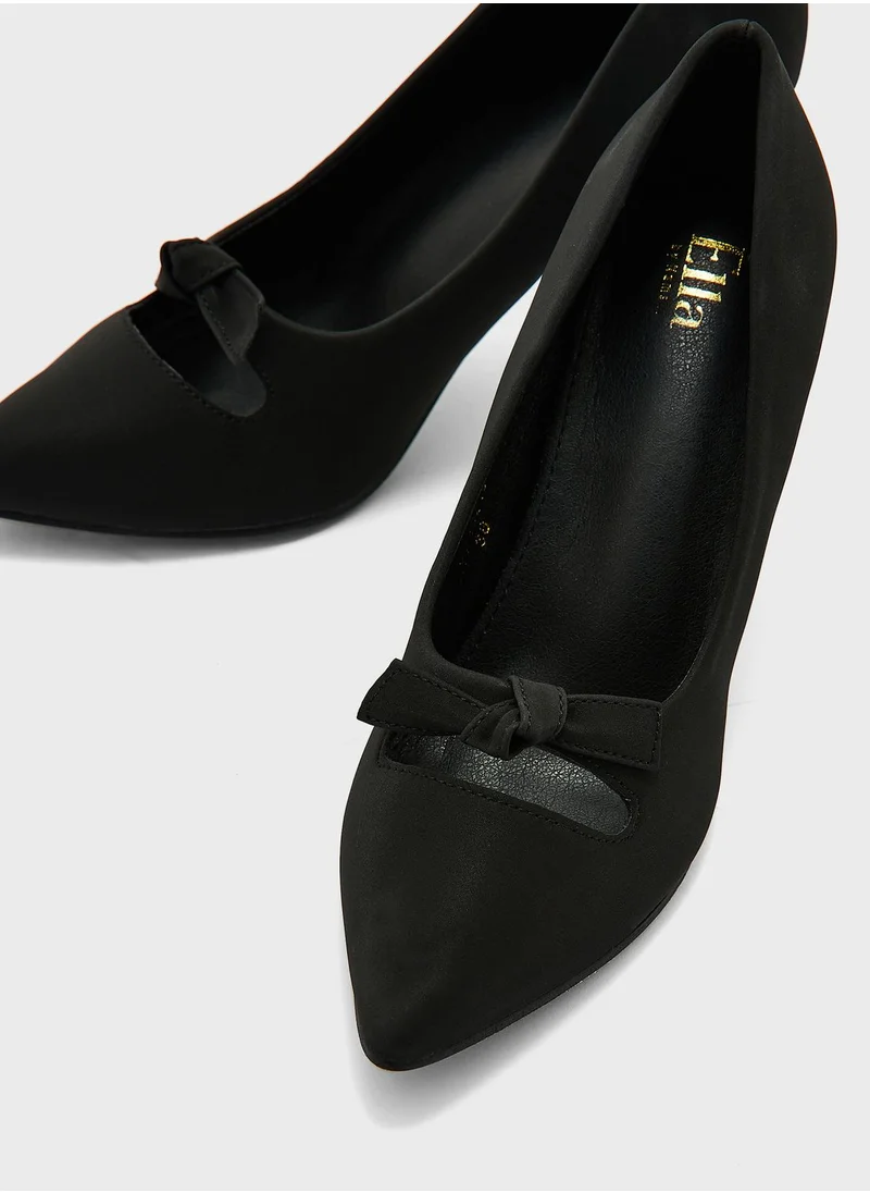 ELLA Bowbpointed Pump