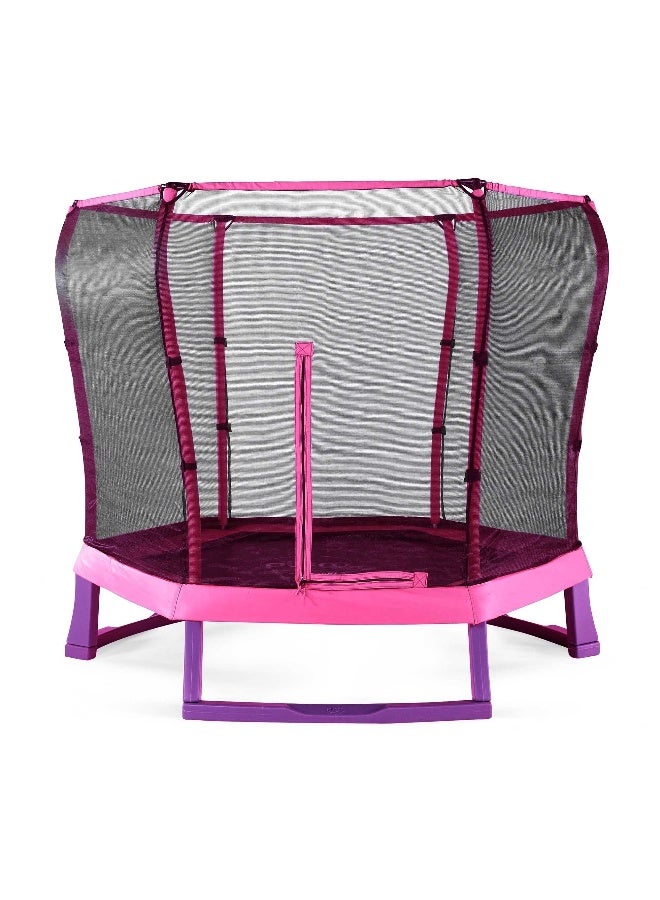 Plum 7Ft Junior Jumper Trampoline - Pink - Image 1