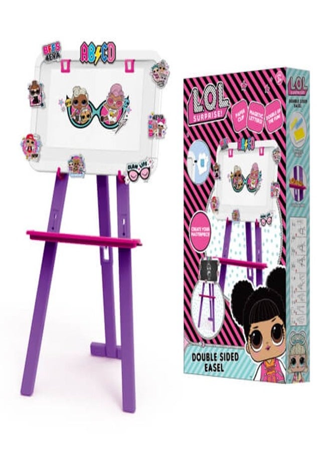 Lol Surpise L.O.L. Surprise Double Sided Drawing Easel - RP-LOL-103  - Image 1