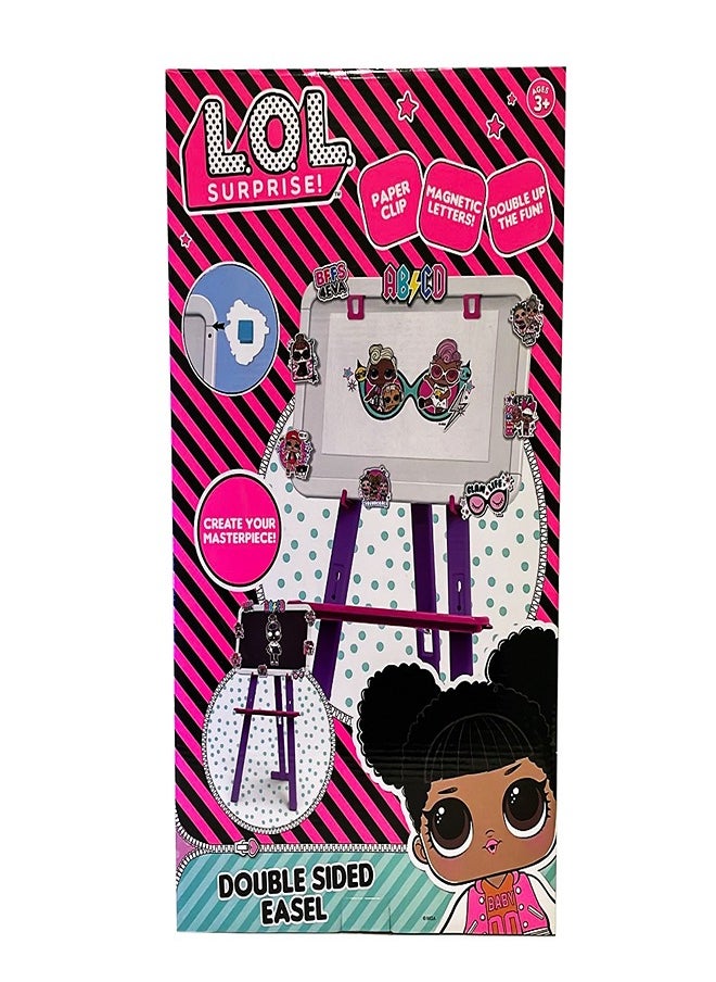 Lol Surpise L.O.L. Surprise Double Sided Drawing Easel - RP-LOL-103  - Image 2