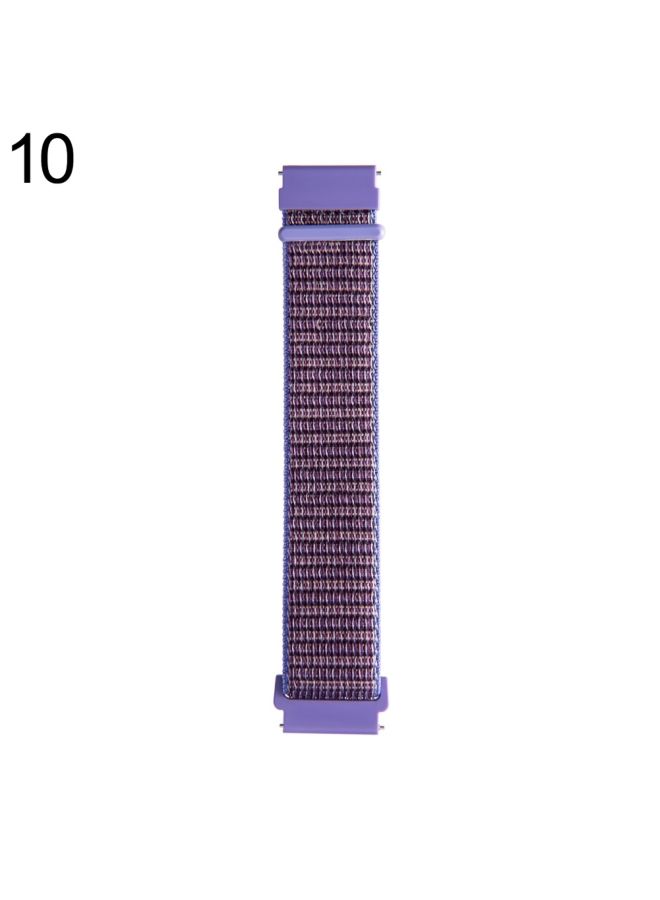 NIBEMINENT Replacement Watch Band For Ticwatch Huawei GT Active Purple