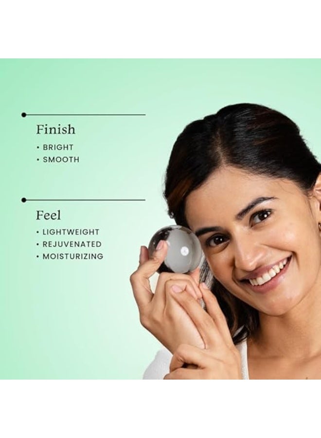 foxtale Brightening Under Eye Cream|Vitamin C, Caffeine, And Hyaluronic Acid|Reduces Dark Circles And Puffy Eyes|Brightens Undereye With A Ceramic Tip|For All Skin Types|For Men And Women|20Ml - Image 2