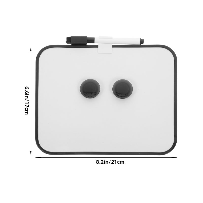 1 Set Small Magnetic Dry Erase Board For For Wall Or Fridge Small Whiteboard For Writing And Drawing Mini Writing Board For Home Or Office Use - Image 4
