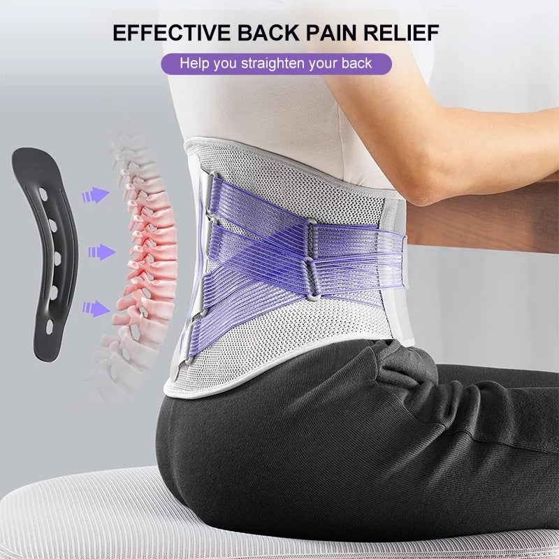 Bluejw Waist Trainer Belt - Adjustable Sport Fitness Compression Waist Trimmer for Weight Loss & Lumbar Support - Image 4