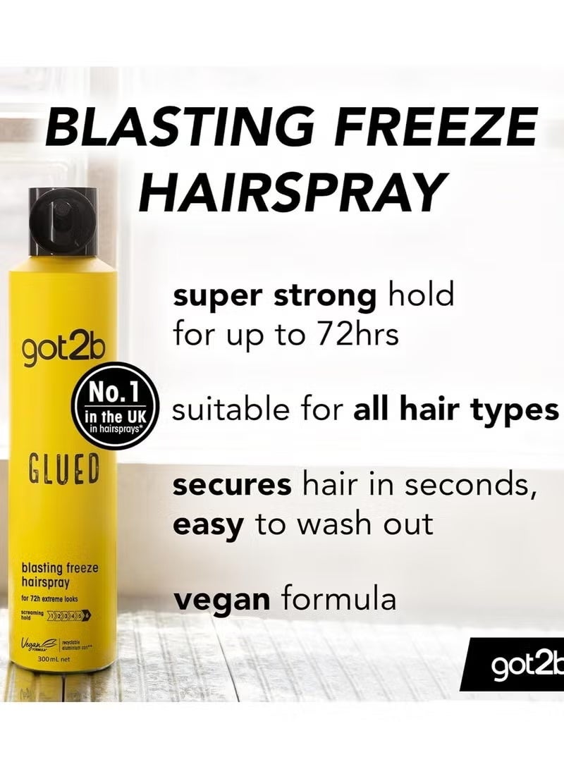 جوت تو بي بخاخ الشعر شوارزكوف جوت 2 بي 300 مل لتثبيت فائق يدوم طويلاً مع حماية الشعر ولمعان طبيعي يناسب جميع أنواع الشعر والتسريحات العصرية - Image 3