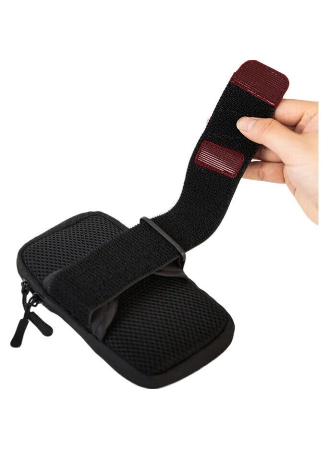 Keep Running Armband Phone Holder For Men And Women, Sports Arm Sleeve, Fitness Equipment, Arm And Wrist Storage Pouch, Gray - Image 1